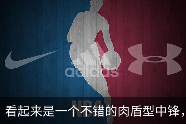 看起来是一个不错的肉盾型中锋，火箭可以考虑为他提供双向合同？